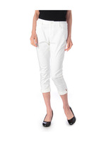 裾リボンクロップドパンツ/ホワイト(002)