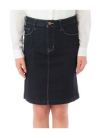 【Healthy】ストレッチデニムスカート/ネイビー系(093)