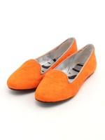 【SENSO】ESSIE V ZIP SLIP-ON/オレンジ