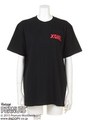 【X-girl × SNOOPY】SNOOPY S/S BIG TEE/ORANGE