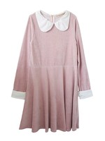 velour one-piece/pink
