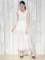 シフォンマキシワンピ/WH