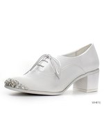 ビジューオックスフォードシューズ/SAXE