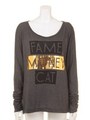 【LA FINE】BOTTOM LINE L/S TEE/ホワイト