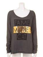 【LA FINE】BOTTOM LINE L/S TEE/ホワイト