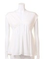 シフォンキリカエフレアTOPS/オフホワイト