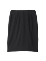 [S]ストライプストレッチスカート/グレー(312)