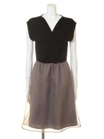 オーガンジードッキングワンピース/ピンク