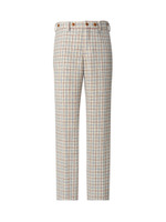 サスペンダーボタン付 2タックスラックス/アイボリー(204)