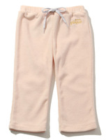 パイルアップリケbabyロングパンツ/PNK