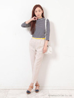 ボーダーTOPS/OFF