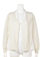 HIGH GAUGE KNIT × CUPRA CARDIGAN/OWHT