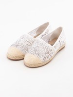 【wee willie】レースエスパドリーユ/ネイビー