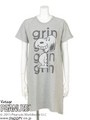 【X-girl × SNOOPY】SNOOPY SWEAT DRESS/WHITE