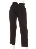 【mystic】サイドギャザーパンツ/キャメル