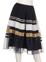 オーガンラインスカート/NVY