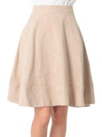 【ヒルナンデスで紹介】スウェード調サーキュラーＳＫ/ブラック