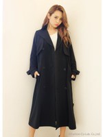 ハンサムロングトレンチコート/MIX