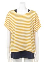 2 PIECE SET TOP/YELLOW