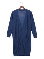 【ヒルナンデスご紹介商品】ニットロング/トッパー/オフホワイト