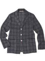 ウィンドペイン ニットジャケット/ブルー系(294)