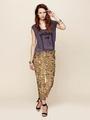 Leopard Harem Pant/ブラウン系(142)