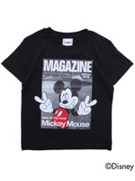 【XLARGE KIDS】【Disney Collection】MICKEY S/S  TEE  MAGAZINE/BLACK