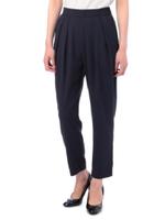 ゆるタックパンツ/ブラック(019)