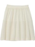 ウールシャギースカート/ブラック(019)