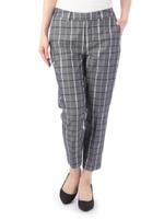 シャンブレーチェックパンツ/ダークグレー(213)