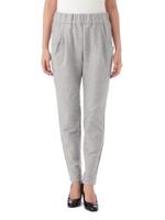 スウェット風デニムパンツ/グレー系(011)