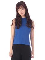 テレコノースリーブカットソー/ダークグリーン(023)