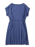 フレアースリーブワンピース/ブルー系(092)