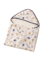 ベースボールロゴbabyブランケット/NVY