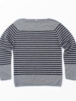 ホールガーメント ウールガンジーセーター メンズ/グレー系(313)