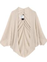 ラメニット変形カーディガン/シルバー(006)