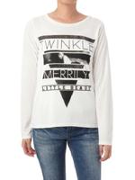 レディプリントプルオーバー/ホワイト(003)