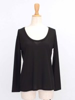 Basic Long T/ブラック