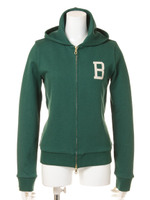 【BED&BREAKFAST】Original Stretch Jersey B Zip Parka/GREEN