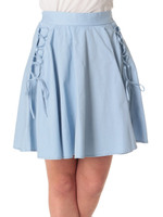 【Cherite by PRIMEPATTERN】サイド編上げSK/コン