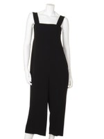 ジョーゼットサロペット/BLK