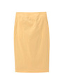 ストレッチペンシルスカート/マスタード(033)