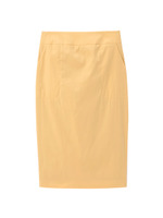 ストレッチペンシルスカート/マスタード(033)