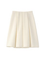 タックフレアースカート/ホワイト(001)