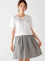 チュールレイヤードプルオーバー/オフ