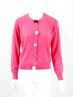 ファーボタンビジュカーデ/BG