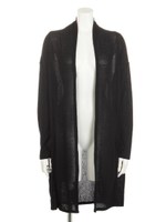 ミディガウンカーデ/BLK