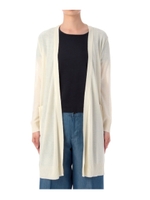 ロングニットカーディガン/ナチュラル(050)