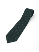 ドットジャガード ネクタイ/モスグリーン(424)