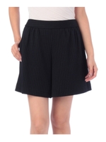 ピンストライプハーフパンツ/チャコールグレー(314)